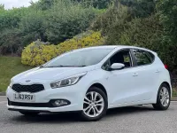 Used Kia Ceed 128 HP (94 kW) 2013 White Hatchback