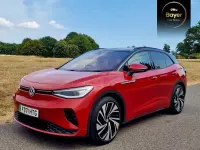 Used VW ID.4 GTX 219 kW (299 HP) 2022 Red SUV