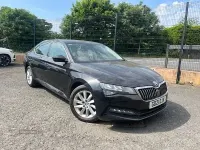 Used Skoda Superb SE 150 HP (110 kW) 2021 Black Hatchback
