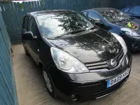 Used Nissan Note Acenta 110 HP (80 kW) 2009 Black Hatchback