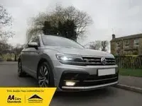 Used VW Tiguan R-line 150 HP (110 kW) 2018 Silver SUV