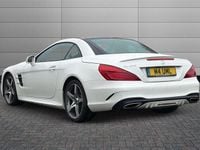 Used Mercedes SL400 AMG Line Premium 367 HP (269 kW) 2018 Diamond white Cabriolet