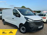 Used Vauxhall Vivaro 2016 White