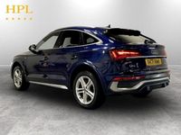 Begagnad Audi Q5 Sportback S-Line 2021 Blå SUV