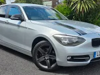 Used BMW 118 Sport Line 143 HP (105 kW) 2014 Silver Hatchback