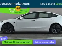 Używany Tesla Model 3 Standard Range 208 kW (283 KM) 2021 Biały Sedan/Limuzyna