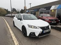 Used Lexus CT200h Sport Line 2017 White Hatchback