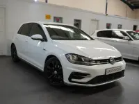 Used VW Golf VII R-line 150 HP (110 kW) 2017 White Hatchback