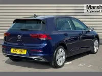 Used VW Golf VIII Style 128 HP (94 kW) 2021 Blue Hatchback