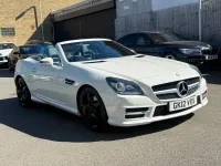 Begagnad Mercedes SLK250 AMG 204 HK (150 kW) 2012 Vit Cab