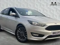 Used Ford Focus ST-Line 140 HP (102 kW) 2018 Silver Hatchback