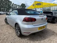 Used VW Golf Cabriolet GT 160 HP (117 kW) 2012 Silver Cabriolet