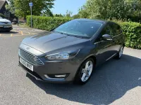 Used Ford Focus Titanium 125 HP (91 kW) 2016 Grey Hatchback