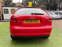 Used Audi A3 2008 Red Hatchback