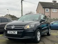 Used VW Tiguan S 138 HP (101 kW) 2014 Black SUV