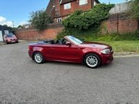 Used BMW 118 Cabriolet 143 HP (105 kW) 2011 Red Cabriolet