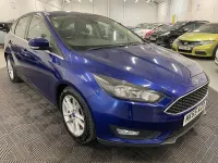 Used Ford Focus Zetec 115 HP (84 kW) 2015 Blue Hatchback
