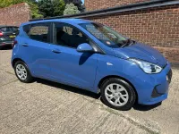 Used Hyundai i10 SE 67 HP (49 kW) 2017 Blue Hatchback