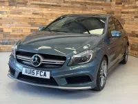Used Mercedes A45 AMG 376 HP (276 kW) 2025 Blue Hatchback