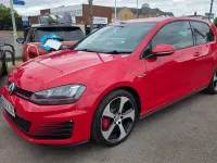 Used VW Golf VII GTI 2014 Red Hatchback