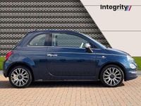 Used Fiat 500 Collezione 69 HP (50 kW) 2018 Blue Hatchback