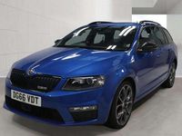 Used Skoda Octavia vRS 230 HP (169 kW) 2016 Blue Hatchback