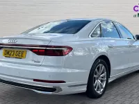 Used Audi A8 Sport 286 HP (210 kW) 2023 White Sedan