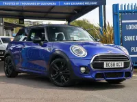 Used Mini Cooper Hatch 134 HP (98 kW) 2019 Starlight blue Hatchback
