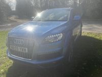 Begagnad Audi Q7 S-Line 240 HK (176 kW) 2009 Blå SUV