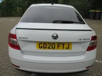 Used Skoda Octavia SE Drive 150 HP (110 kW) 2020 White Hatchback