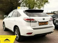 Used Lexus RX450h Luxury Line 2012 White SUV