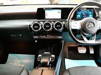 Used Mercedes A180 AMG line 116 HP (85 kW) 2018 White Hatchback