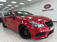Used Mercedes E220 AMG line 2015 Red Coupe