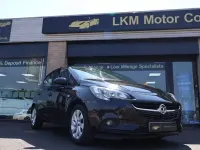 Used Vauxhall Corsa Design Edition 90 HP (66 kW) 2017 Black Hatchback
