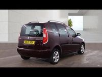 Used Skoda Roomster SE 105 HP (77 kW) 2013 Maroon MPV
