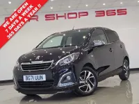 Used Peugeot 108 Collection 72 HP (52 kW) 2021 Black Hatchback