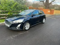 Used Ford Focus Zetec 120 HP (88 kW) 2019 Black Hatchback