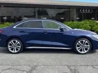 New Audi A3 S-Line 2026 Blue Sedan