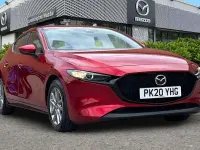 Used Mazda 3 122 HP (89 kW) 2020 Red Hatchback
