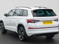 Used Skoda Kodiaq vRS 241 HP (177 kW) 2024 Moon white metallic SUV