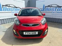 Used Kia Picanto 68 HP (50 kW) 2014 Red Hatchback
