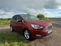 Used Ford C-MAX Titanium X 2017 Red MPV