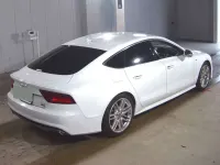 Used Audi A7 Advanced 2015 White Hatchback
