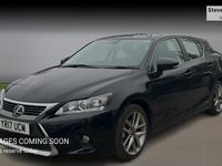 Used Lexus CT200h Executive Line 2017 Black Hatchback