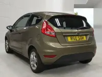 Used Ford Fiesta Zetec 96 HP (70 kW) 2011 Brown Hatchback