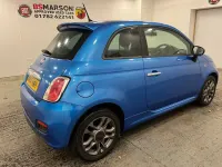 Used Fiat 500 S 69 HP (50 kW) 2014 Blue Hatchback