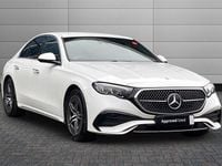 Used Mercedes E220 AMG line 197 HP (144 kW) 2025 Opalite white bright Sedan