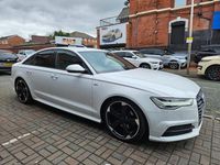 Used Audi A6 Black Edition 190 HP (139 kW) 2016 White Sedan