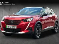 Used Peugeot e-2008 GT-line 100 kW (136 HP) 2021 Red SUV