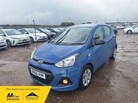 Used Hyundai i10 66 HP (48 kW) 2016 Blue Hatchback